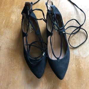 Candies lace up flats